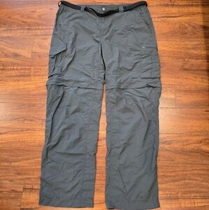 Columbia Men's Silver Ridge Convertible Pant Size 40 Gravel